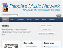 Tablet Screenshot of peoplesmusic.org